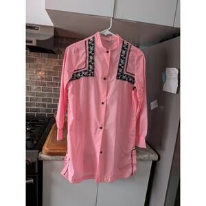 Juli jr. Slumbertogs size 8 night shirt embroidered